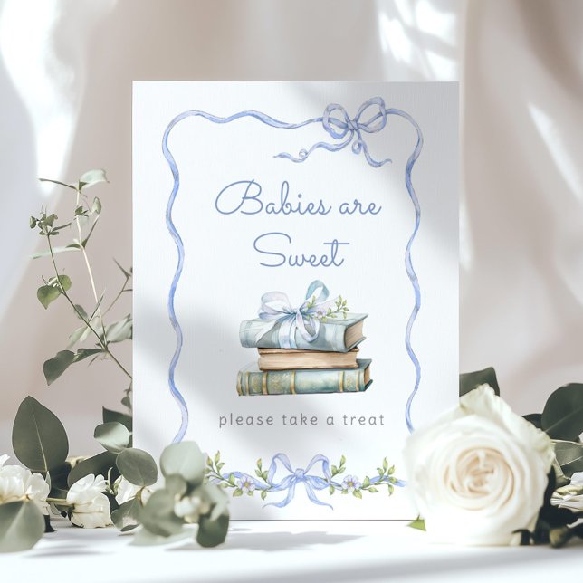 Póster Nuevo capítulo Bebés con lazo azul son dulces (Subido por el creador)