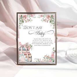 Póster Nuevo capítulo del libro de cuentos floral no dice