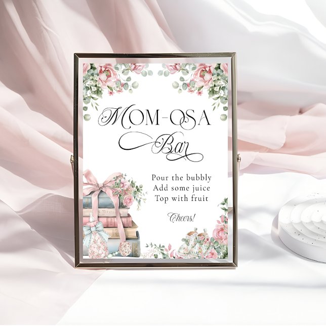 Póster Nuevo capítulo del libro de cuentos Pink Floral Mo (Subido por el creador)