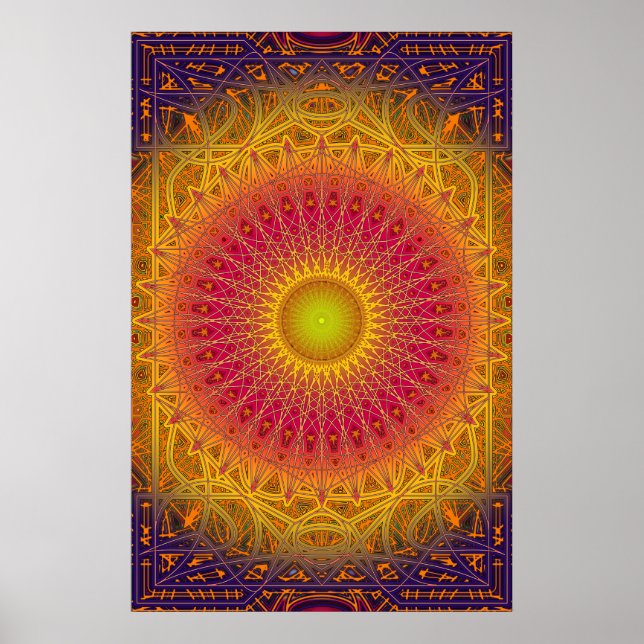 Póster Nuevo Dawn Mandala (Frente)
