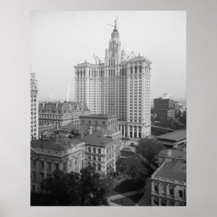 Póster Nuevo edificio municipal