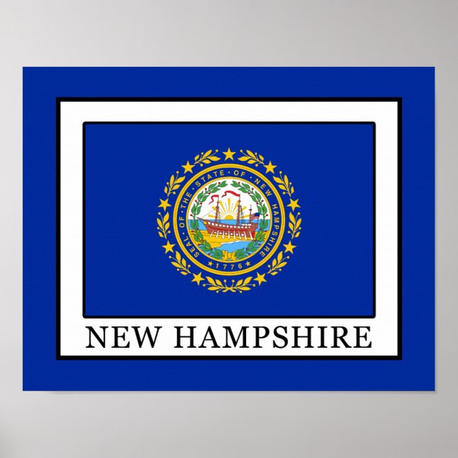 Póster Nuevo Hampshire (Frente)