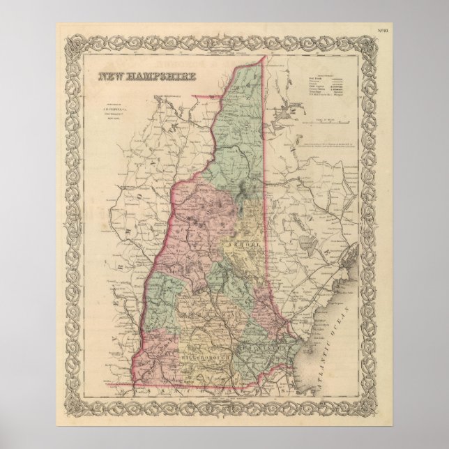 Póster Nuevo Hampshire 2 (Frente)