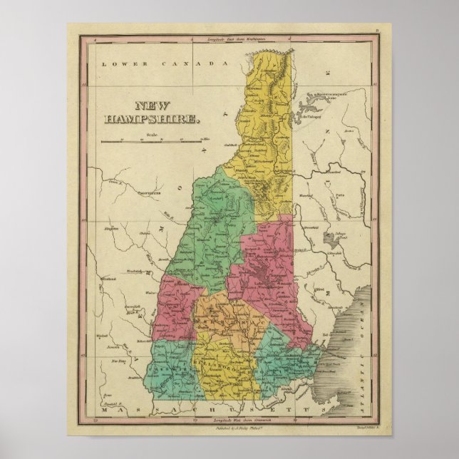 Póster Nuevo Hampshire 2 (Frente)