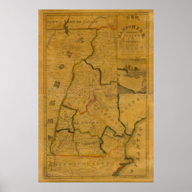 Póster Nuevo Hampshire 4 (Frente)