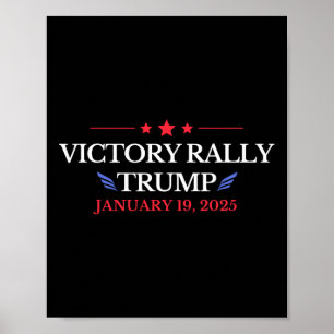 Póster ¡NUEVO! Histórico mitin de la victoria de Trump