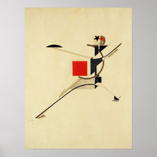 Póster Nuevo hombre de El Lissitzky Resumen