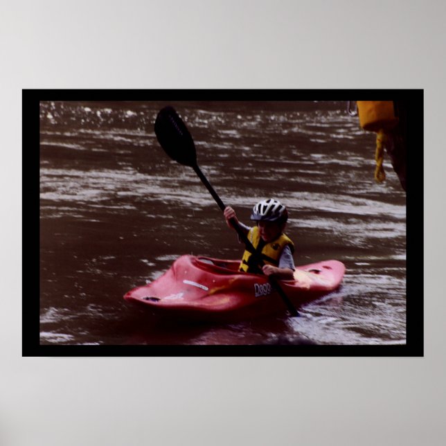 Póster Nuevo Kayaker (Frente)