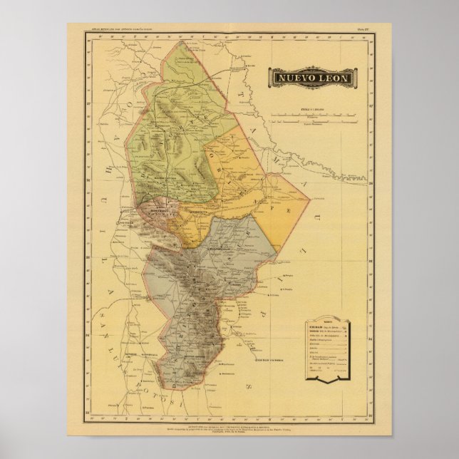 Póster Nuevo León (Frente)