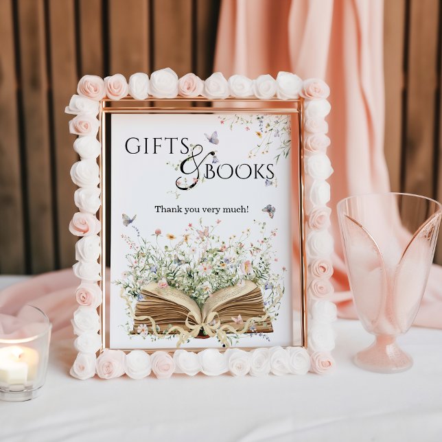 Póster Nuevo libro de capítulos tema de regalo de flores  (Subido por el creador)