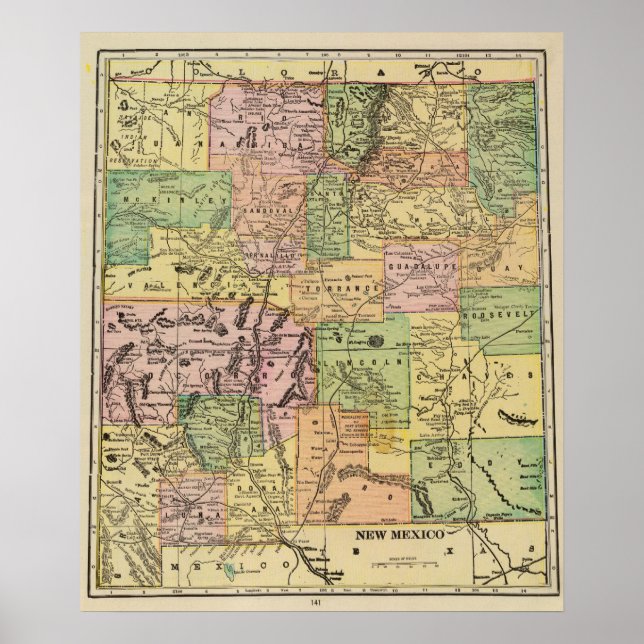 Póster Nuevo México (Frente)