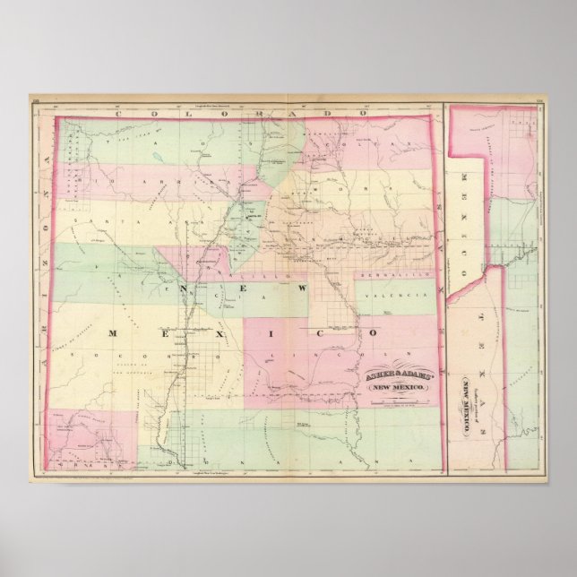 Póster Nuevo México 2 (Frente)