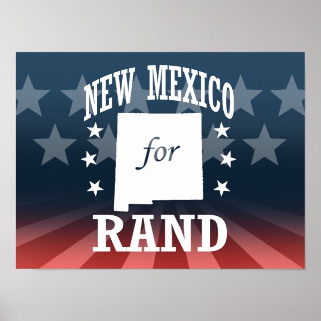 PÓSTER NUEVO MÉXICO PARA RAND PAUL (Frente)