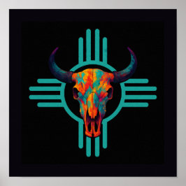 Póster Nuevo México probado y verdadero