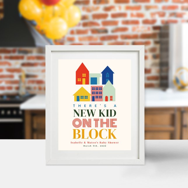 Póster Nuevo Niño En La Baby Shower De Bloqueo 6 Casas Ne (Subido por el creador)