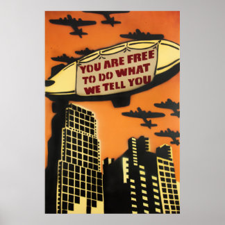 Póster Nuevo orden mundial