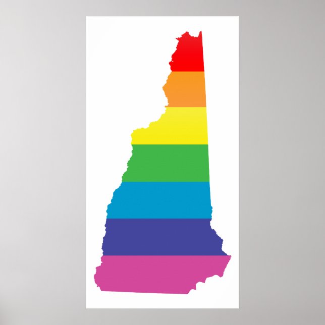 Póster nuevo orgullo de hampshire. (Frente)