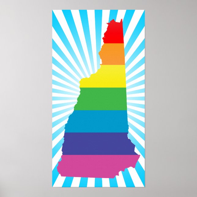 Póster nuevo orgullo de hampshire. (Frente)