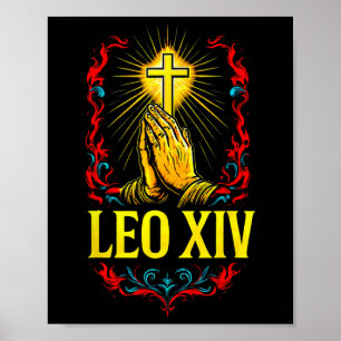 Póster Nuevo Papa Leo Xiv