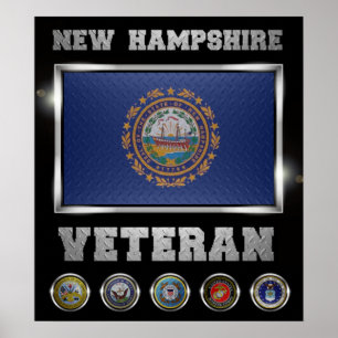 Póster Nuevo poster veterano de Hampshire