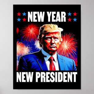 Póster Nuevo presidente Trump 2024
