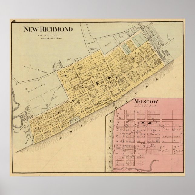 Póster Nuevo Richmond, Ohio (Frente)
