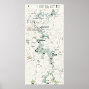 Póster Nuevo río garganta