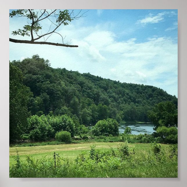 Póster Nuevo río, Virginia (Frente)