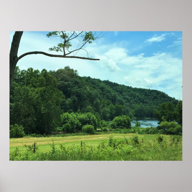 Póster Nuevo río, Virginia (Frente)