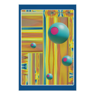 Póster Nuevo Trato Verde - Ken Gage Surreal Art