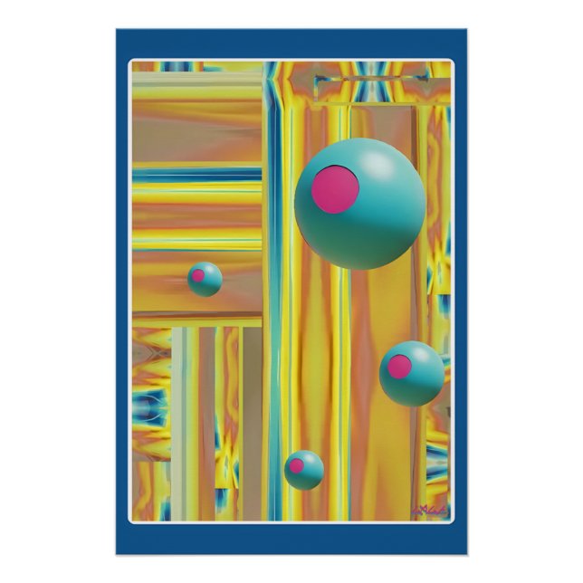 Póster Nuevo Trato Verde - Ken Gage Surreal Art (Anverso)