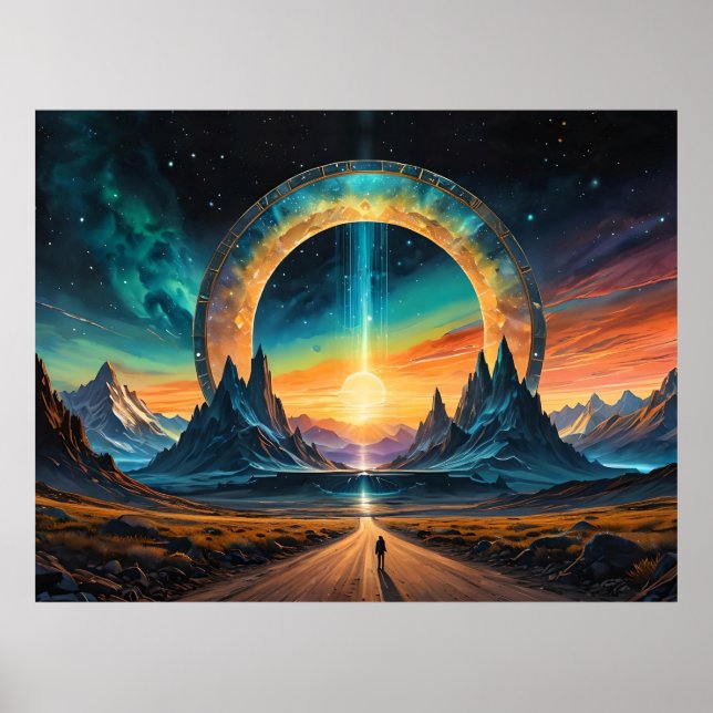 Póster Nuevos comienzos: paso a paso por un Stargate (Frente)