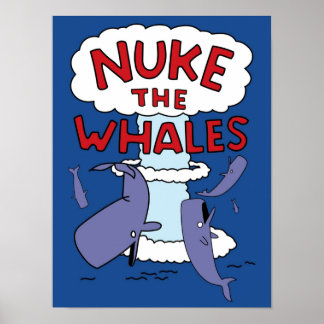 Póster Nuke the Whales
