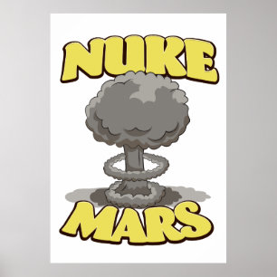 Póster Nukear Marte