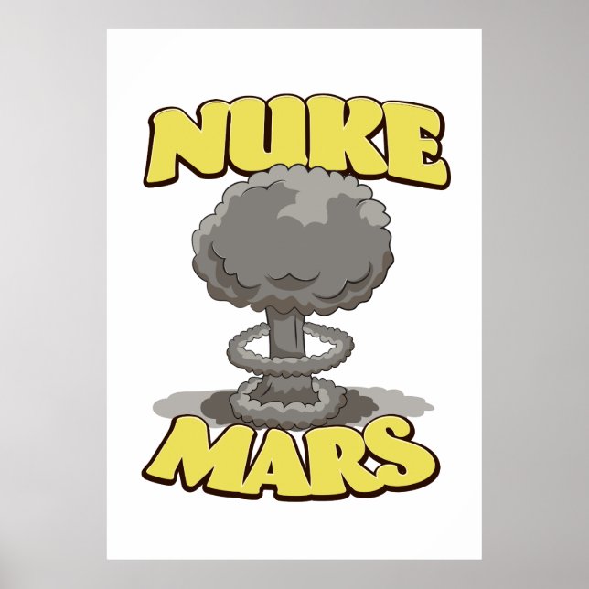 Póster Nukear Marte (Frente)