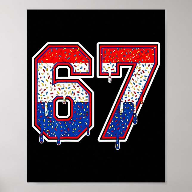 Póster Number 67 Shirt Costume Adult Nk For Women Men Kid (Frente)