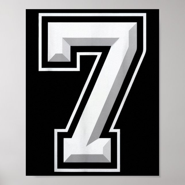 Póster Number 7 67 Meme Matching  (Frente)