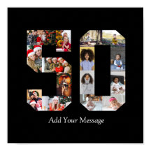 Número 50 Collage de fotos