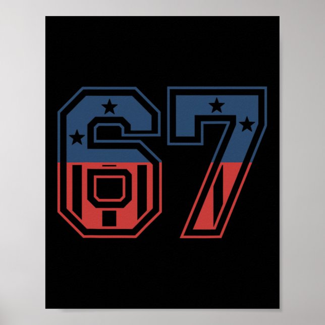 Póster Número 67 EE. UU.  (Frente)