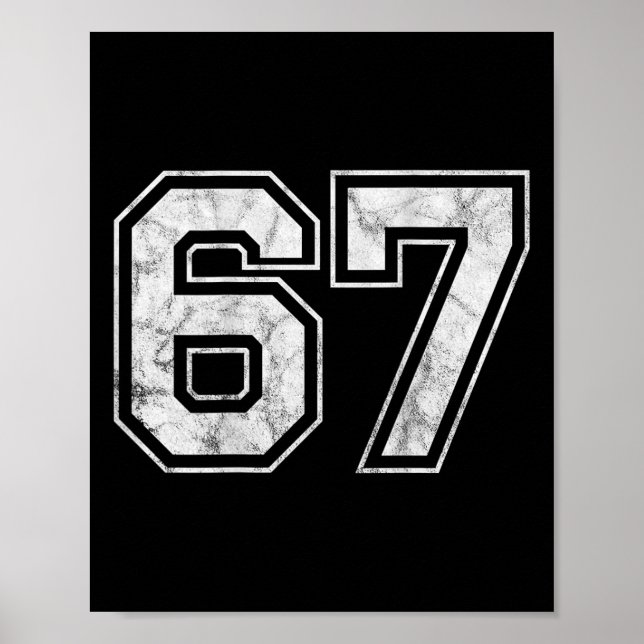 Póster Número 67 en el Ck  (Frente)