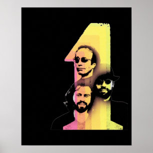 Póster Número de Bee Gees