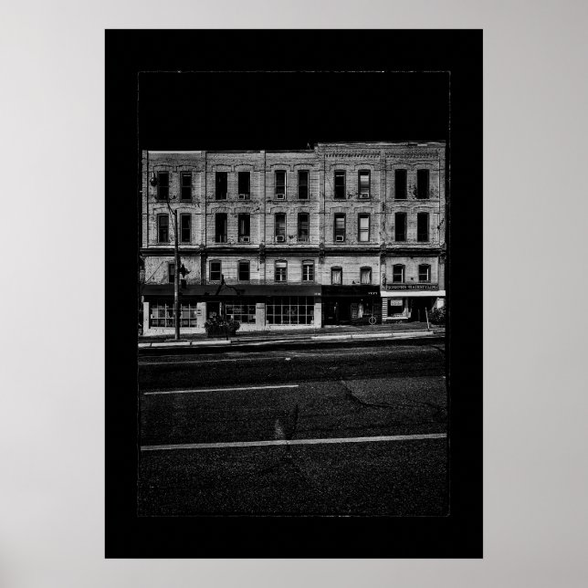 Póster Números 1196 - 1204 Yonge St 2 con borde (Frente)