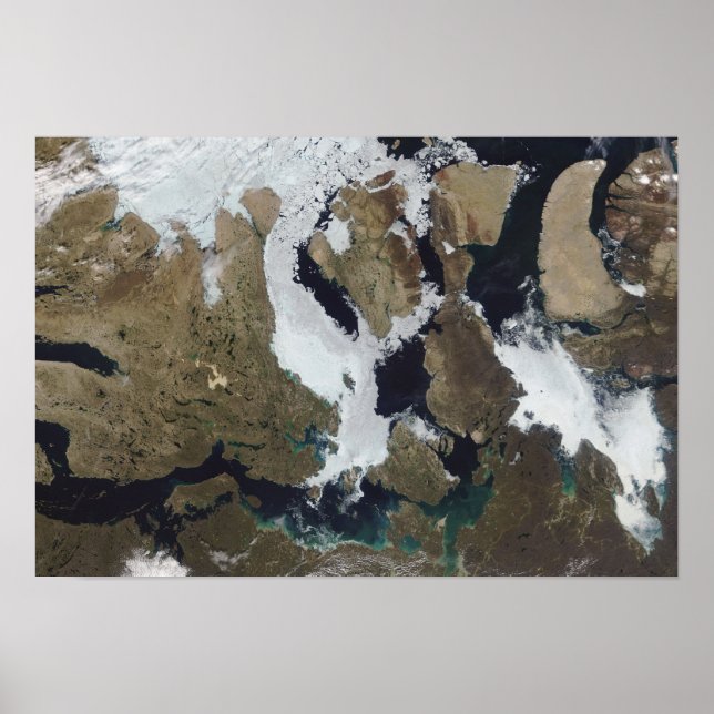 Póster Nunavut, Canadá (Frente)