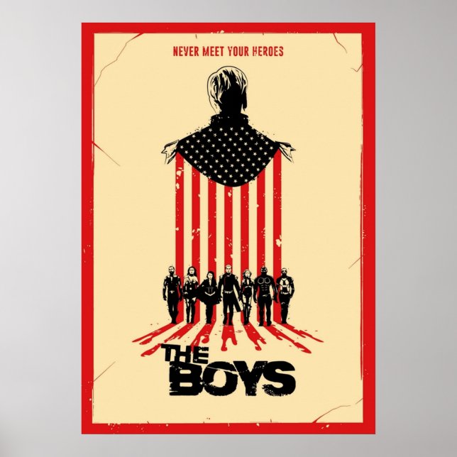 Póster Nunca conozcas a tus héroes (Frente)