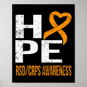 Póster Nunca Dejen De Dar Esperanza Rsdcrps Conciencia T
