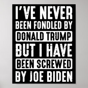 Póster Nunca Fue Fondeado Por Donald Trump