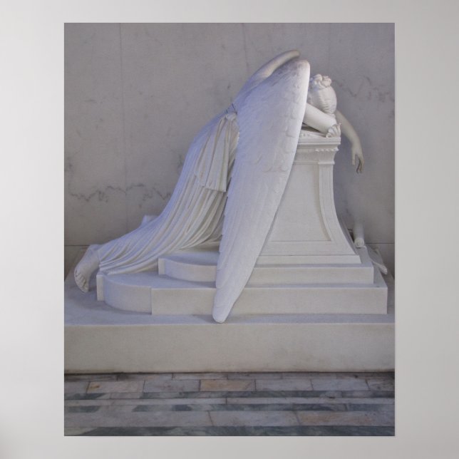 Póster Nunca llorar solo (vista lateral) 16x20 Poster (Frente)