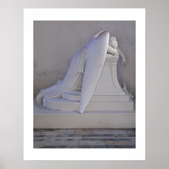 Póster Nunca llorar solo (vista lateral) 16x20 Poster (Frente)