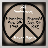 Nunca más el aniversario de Hiroshima/Nagasaki