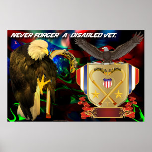 Póster Nunca-olvidar-uno-lisiado-veterinario